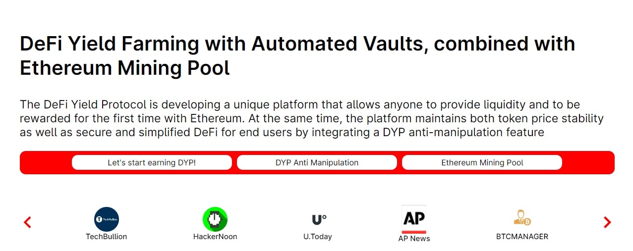 DeFi Yield Protocol