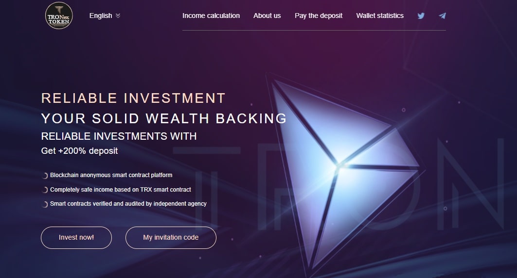 TRONEX TOKEN LTD