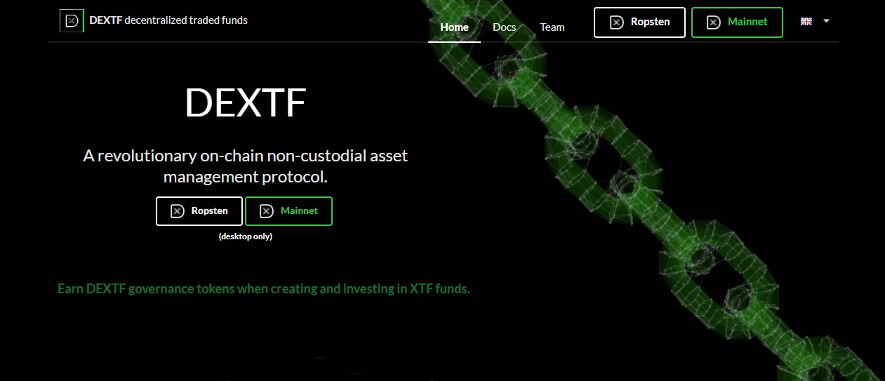DEXTF Protocol дапп