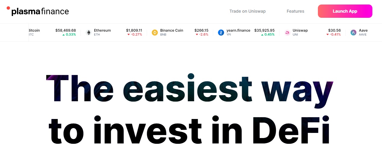 Plasma Finance