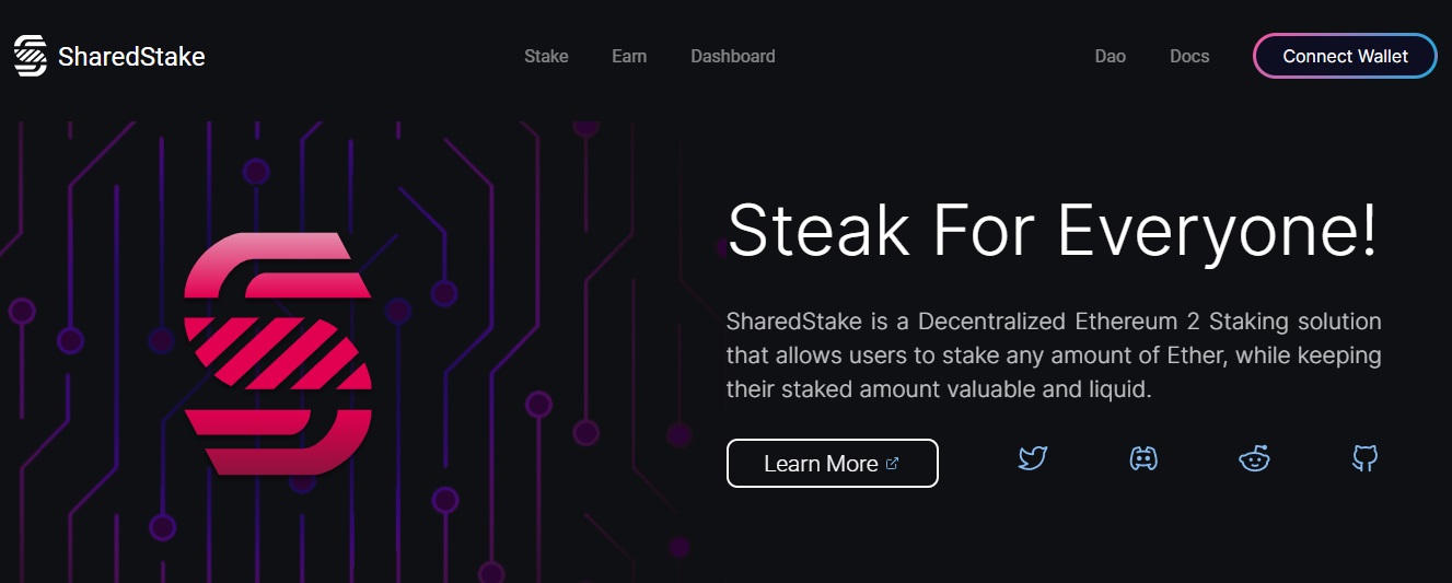 SharedStake dapp