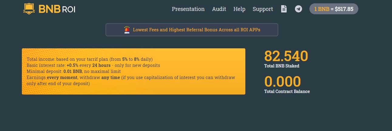 BNB ROI