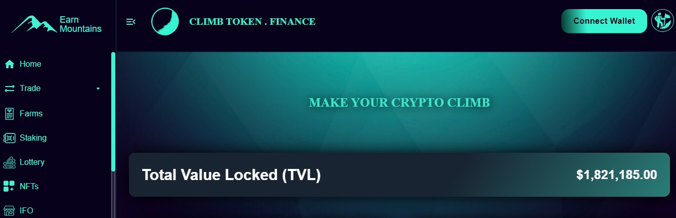 Climbtoken.Finance дапп