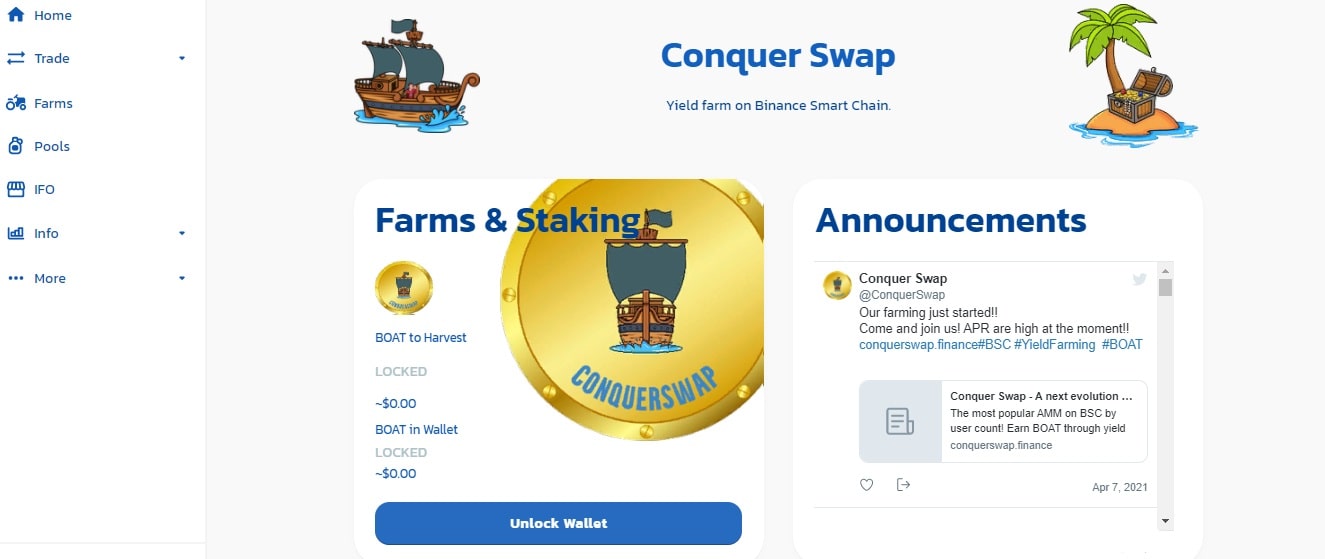 Conquer Swap