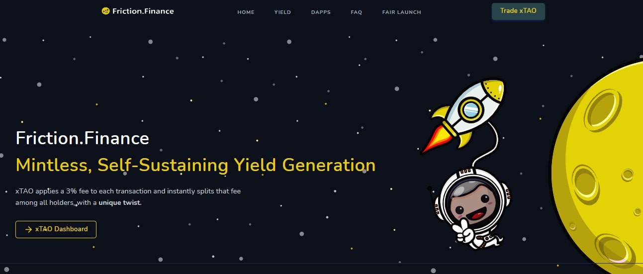 Friction.Finance дапп