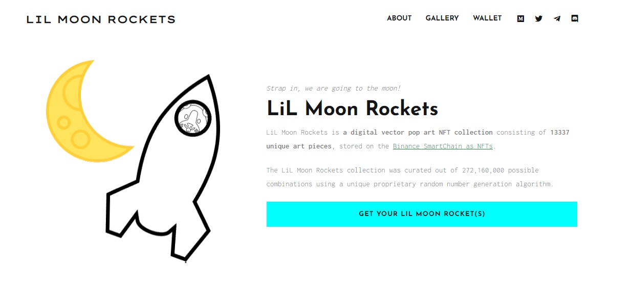 LiL Moon Rockets дапп