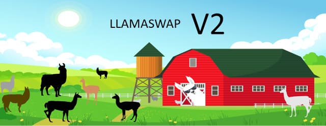 LlamaSwap dapp