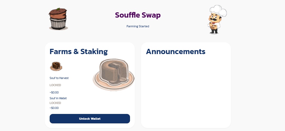 Souffle Swap дапп