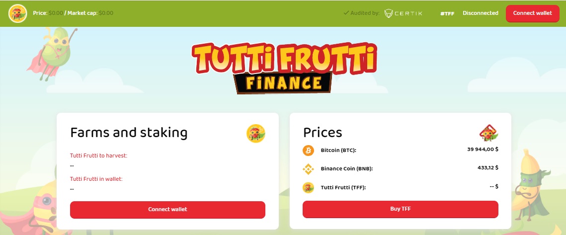 Tutti Frutti dapp