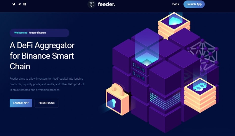 Feeder Finance дапп