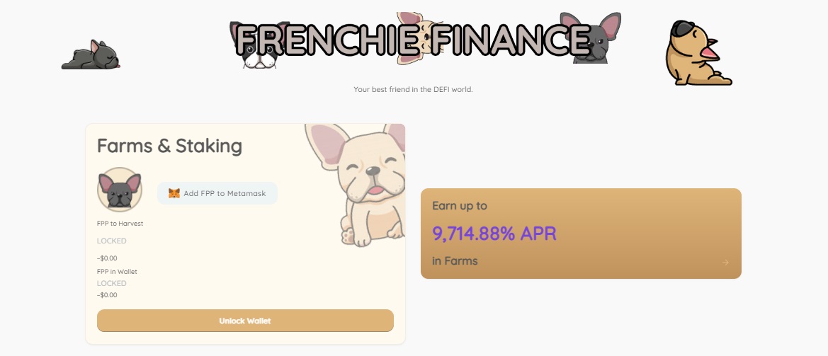 Frenchie Puppy Finance дапп