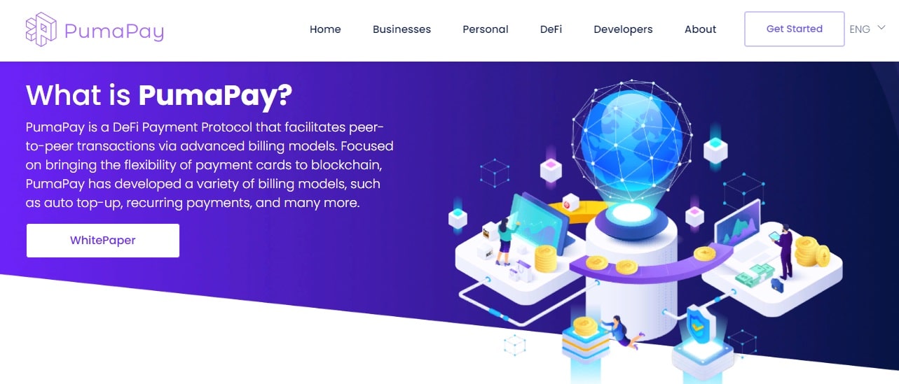 PumaPay дапп