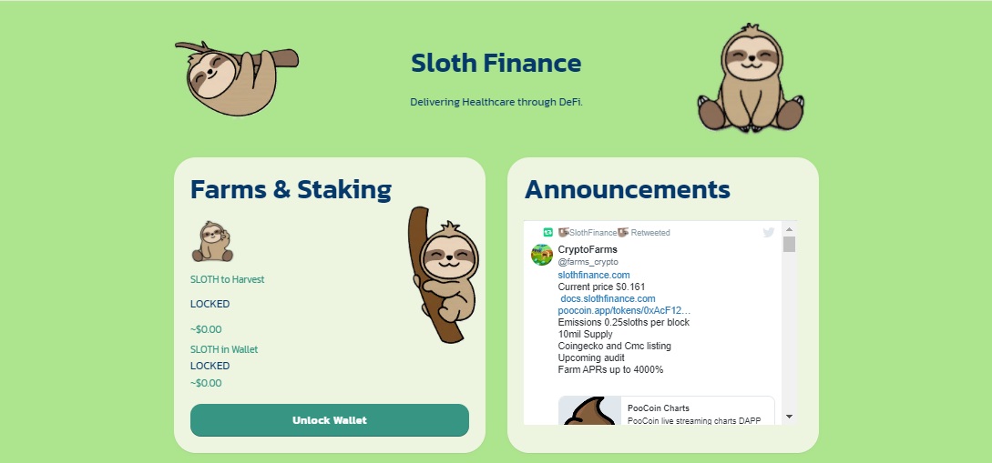 Sloth Finance