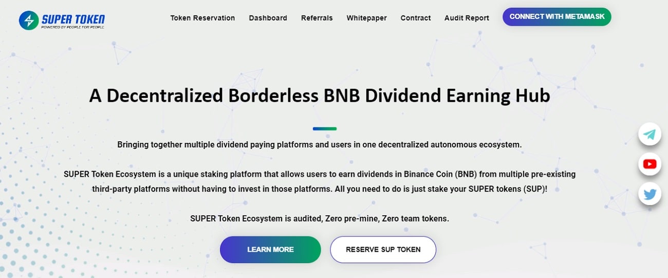 Super Token дапп