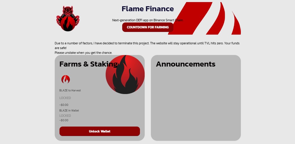 BlazeDefi дапп