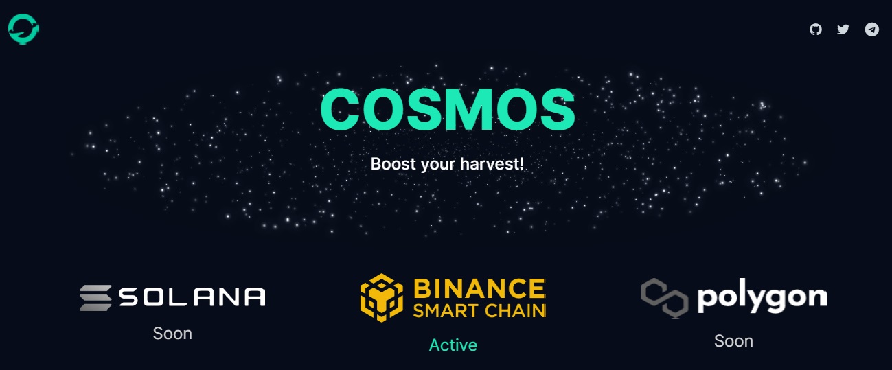 Cosmos Farm дапп