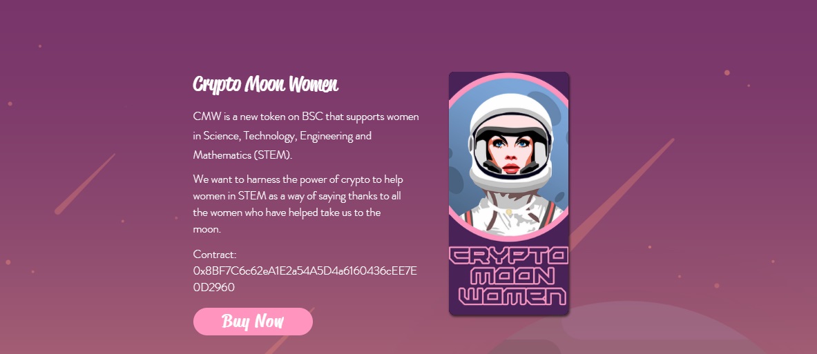 Crypto Moon Women дапп