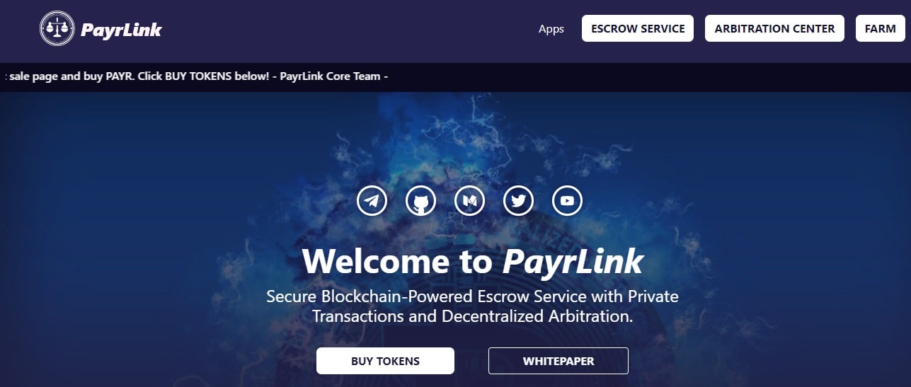 PayrLink дапп - dapp.expert