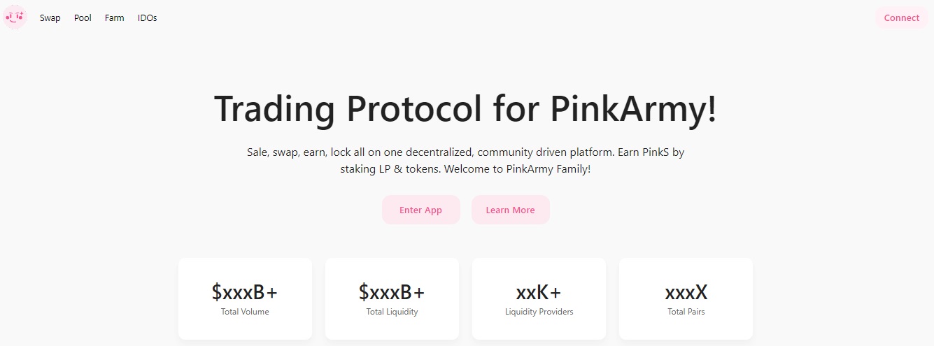 PinkSwap дапп