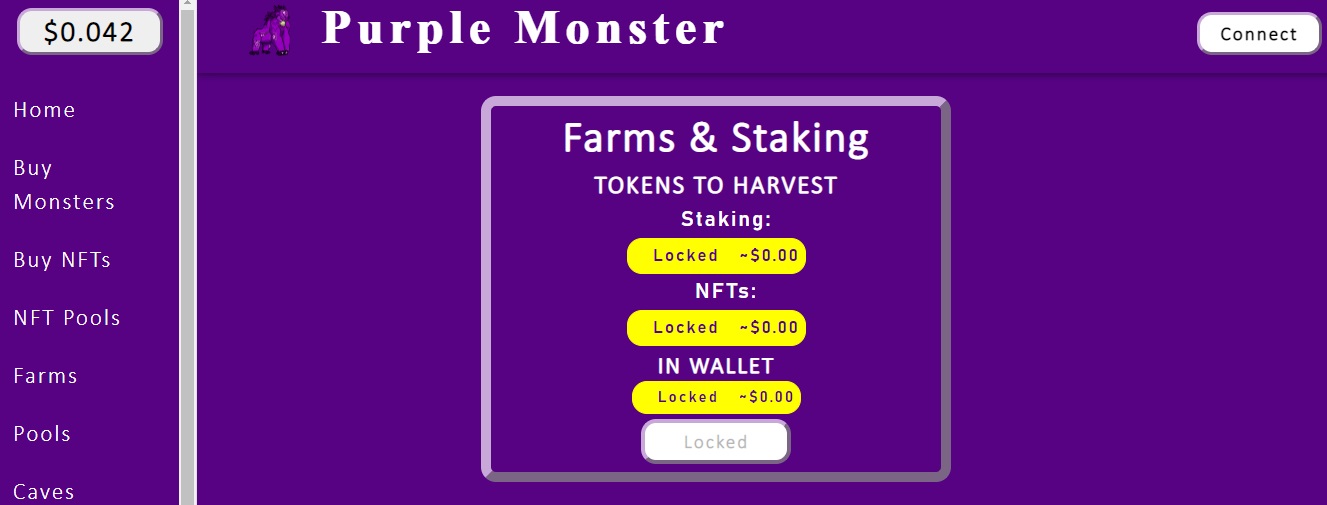 Purple Monster дапп