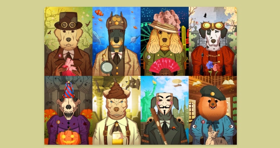 SteamPunkDog - dapp.expert
