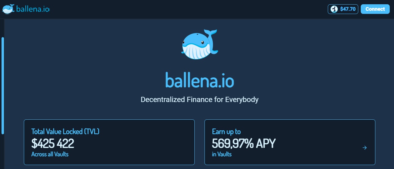 ballena.io дапп