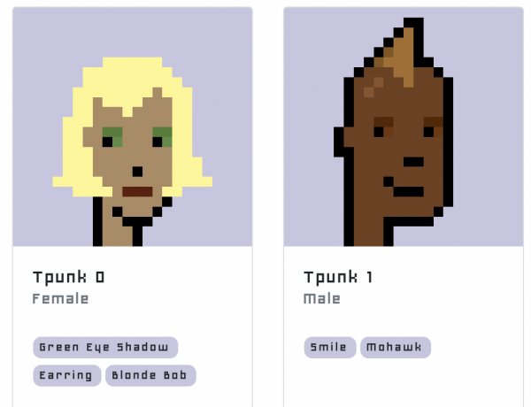 Tpunks - revolutionary dapp nft