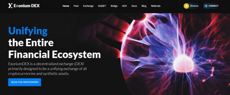 ExoniumDEX объединяет криптовалюты в одном месте