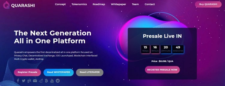 Quarashi Network - это различные решения для удобной работы на блокчейне