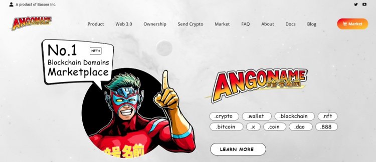 Angoname - a platform for working with domains