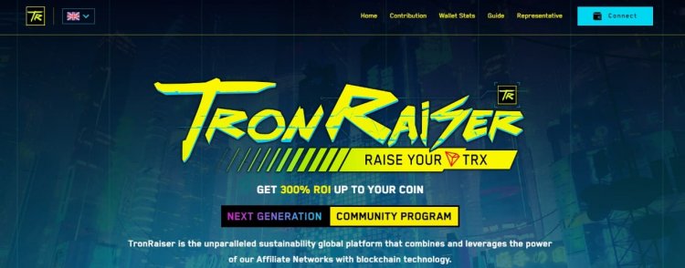 TronRaiser - a blockchain project with daily ROI