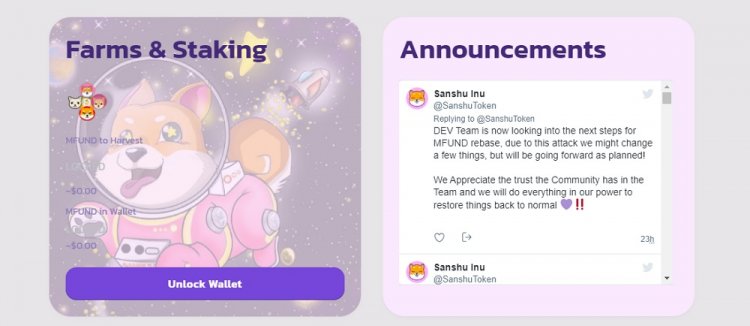 Sanshu Inu - Dog Park позволяет делать ставки и работать с мем-коинами
