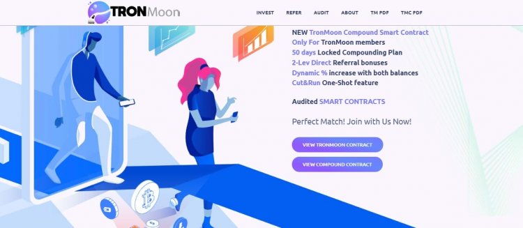TronMoonComp - ежедневные дивиденды в размере 3 percent