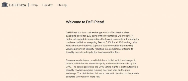 DeFi Plaza обеспечивает безопасный обмен