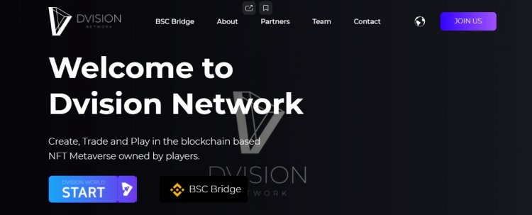 Dvision Network — the perfect platform for the NFT metaverse