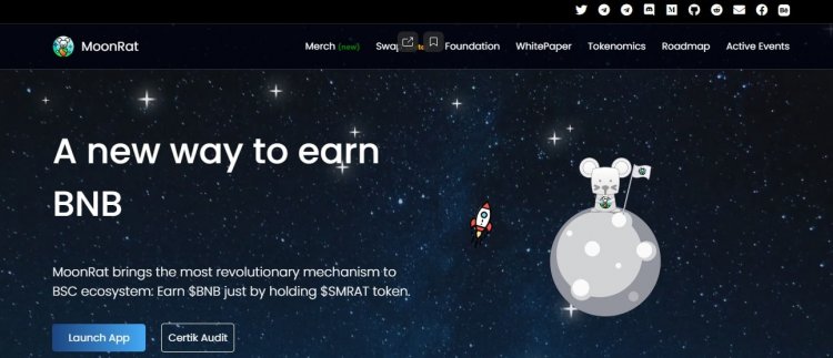 MoonRat — a community-driven, fairly launched decentralized finance project