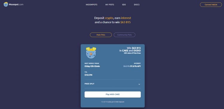 Moonpot — a win-win prize game