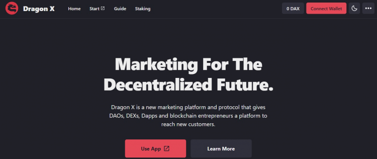 Dragon X — a new marketing platform