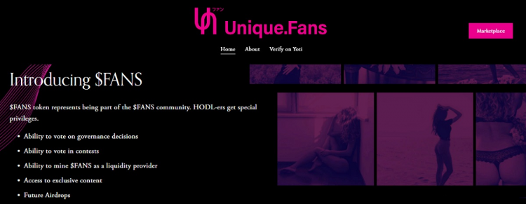 Unique.Fans — это пространство для создателей искусства