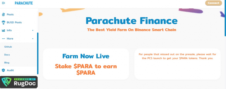 Фермы ParachuteSwap предоставляют&nbsp;разумную прибыль