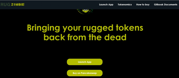 RugZombie - проект, который возвращает ценность ваших активов