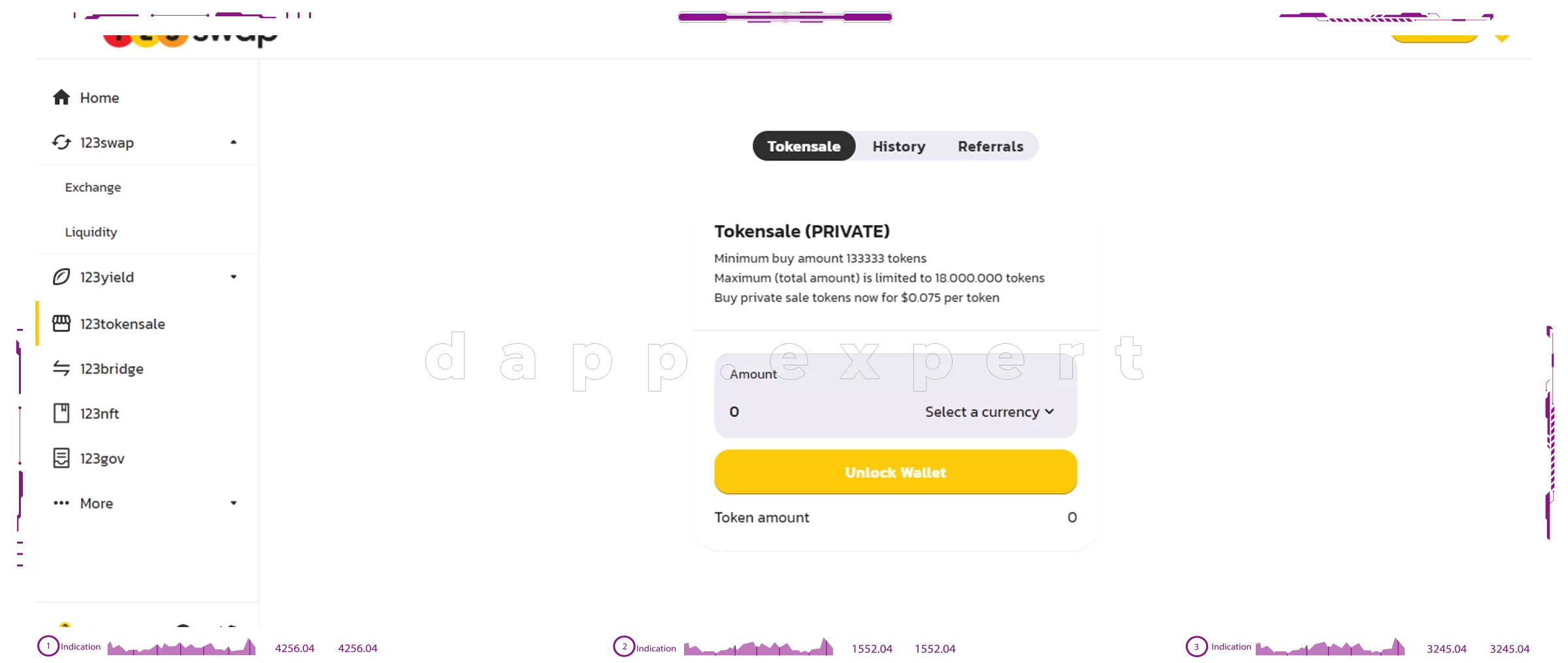 Dapp 123 Swap