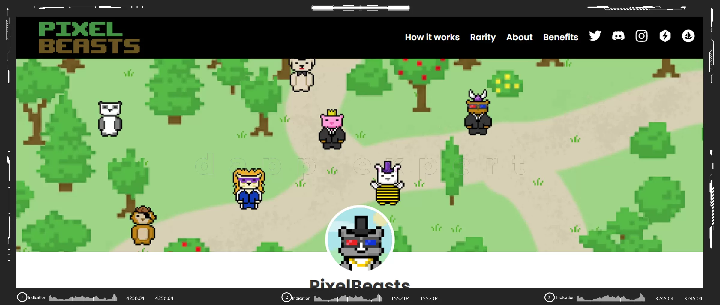 PixelBeasts (Beastopia) dapps