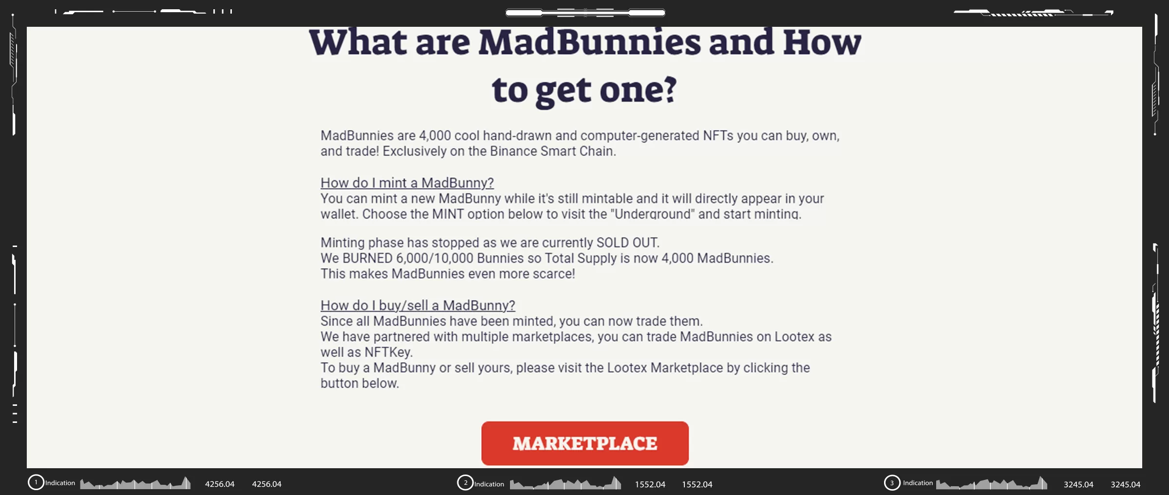 MadBunnies dapp bsc