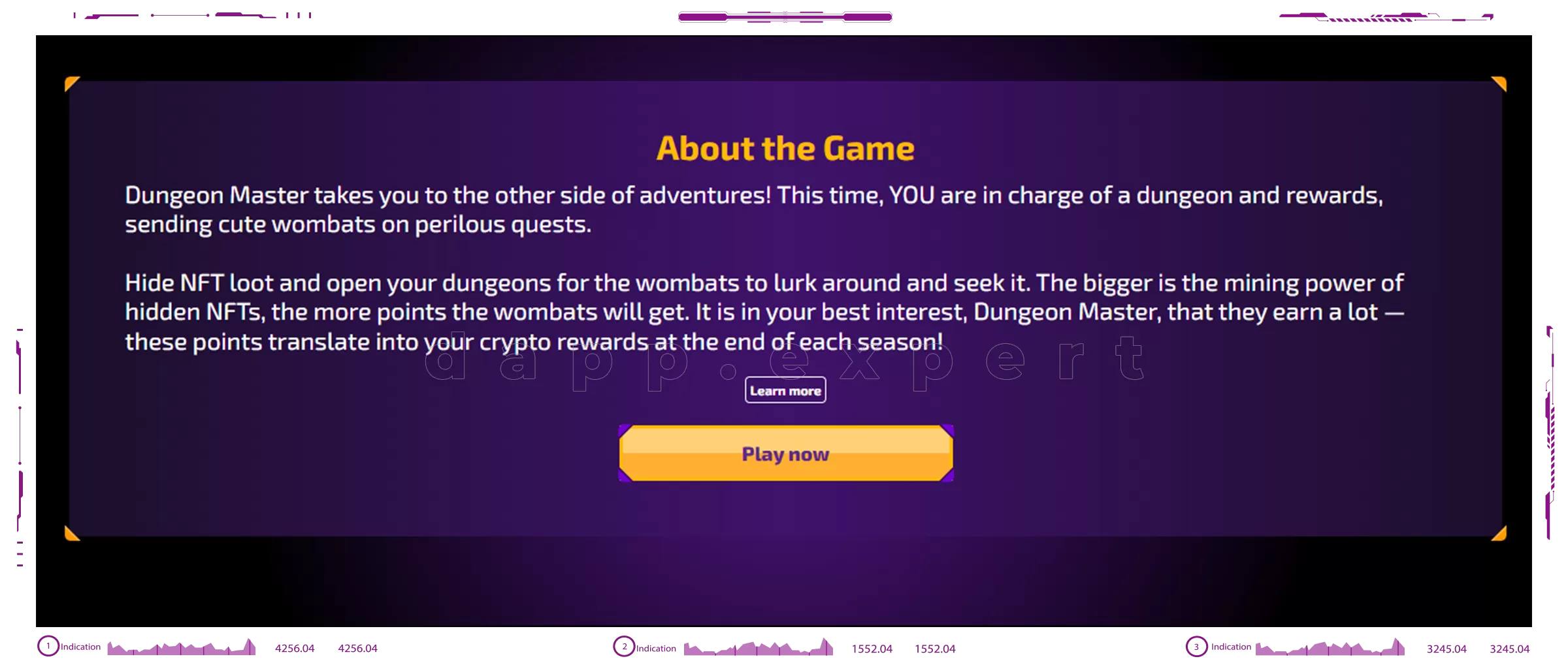 Wombat Dungeon Master dapps