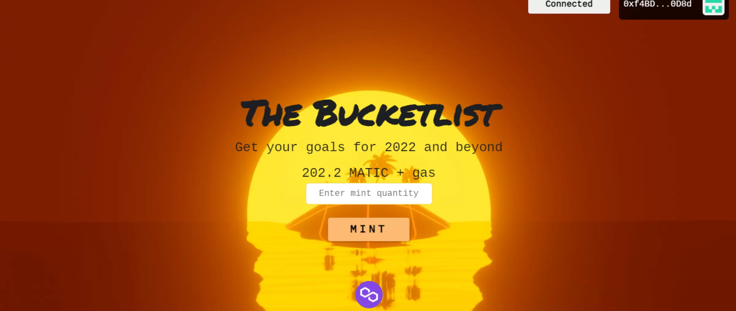 Dapp 2022 Bucketlist
