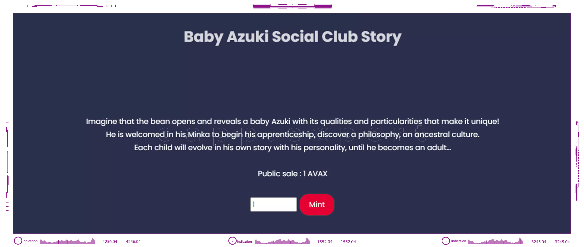 Dapp Baby Azuki Social Club