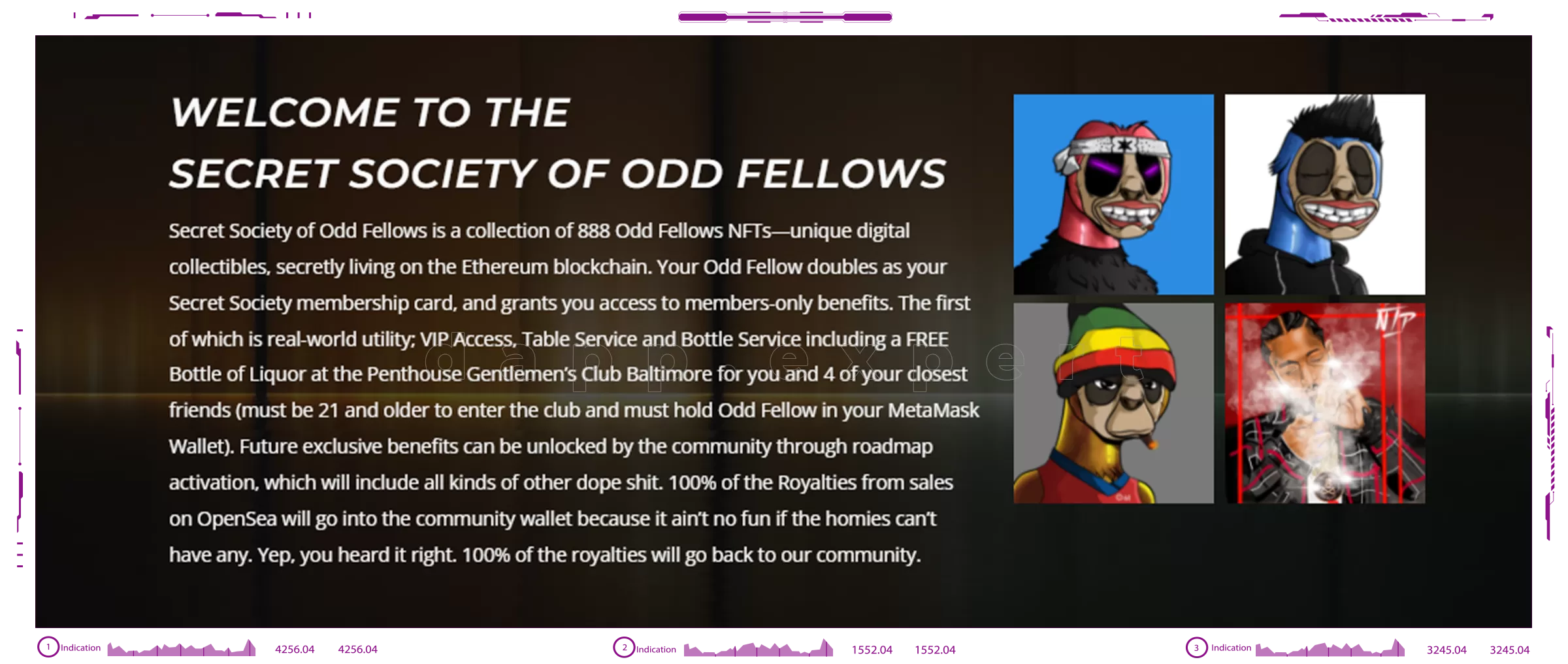 Dapp Secret Society of Odd Fellows