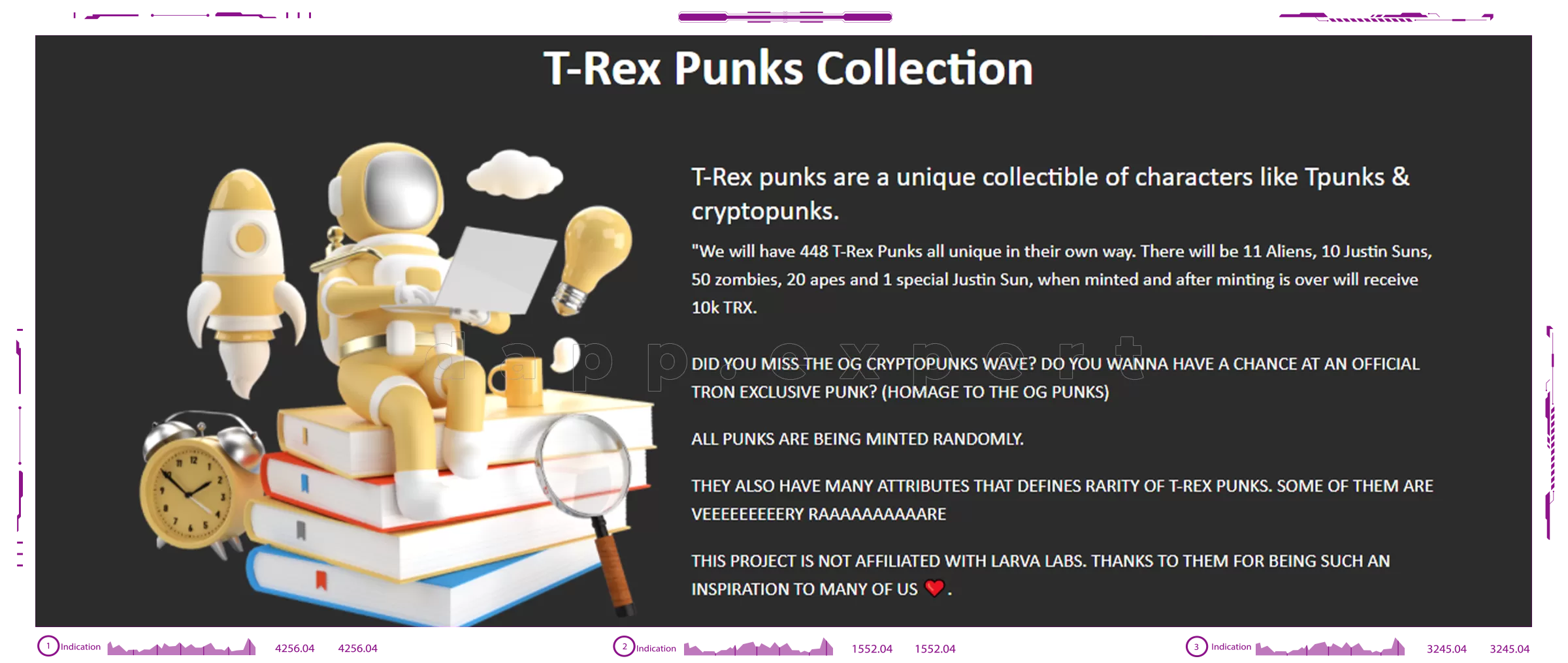 T-Rex Punks dapps