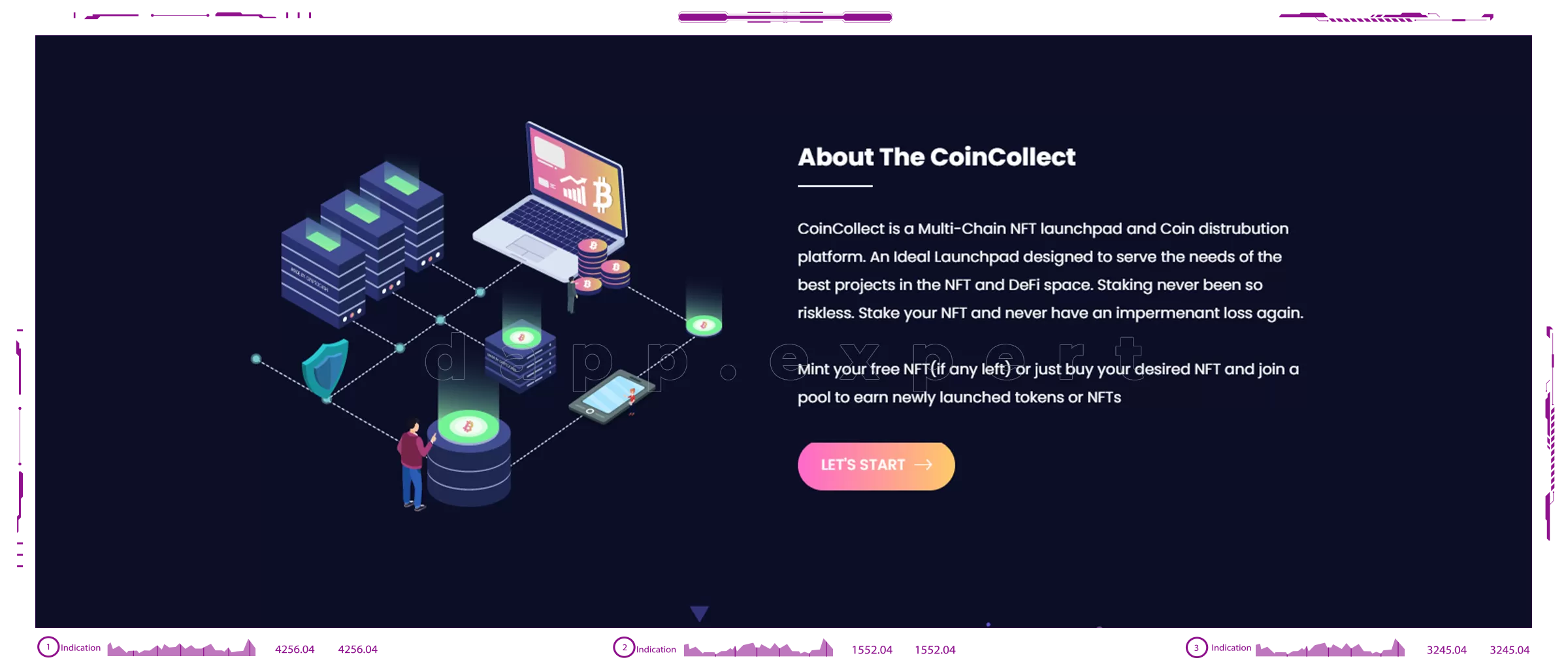 Coin Collect NFTs dapps